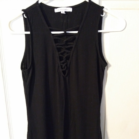 Urban Outfitters Tops - Black V Neck Top